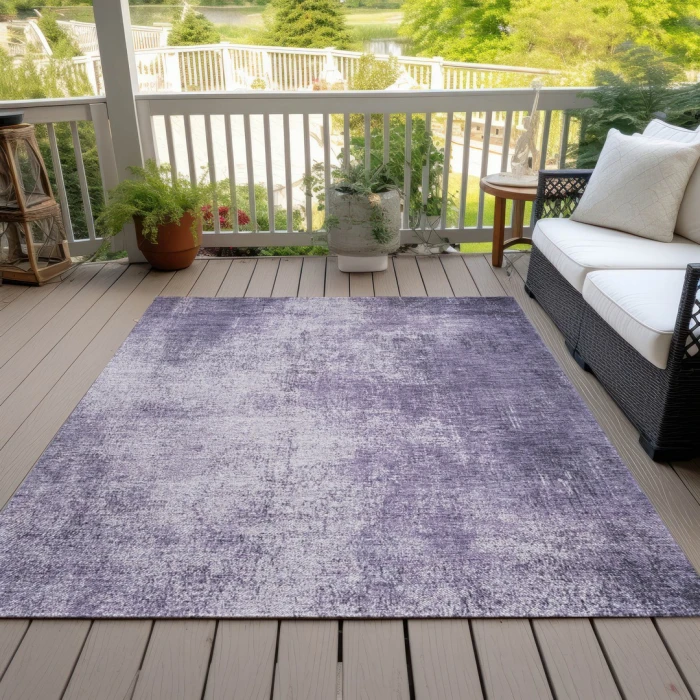 Addison Rugs Chantille Purple ACN1903 8ft. x 10ft. Rect. Rug