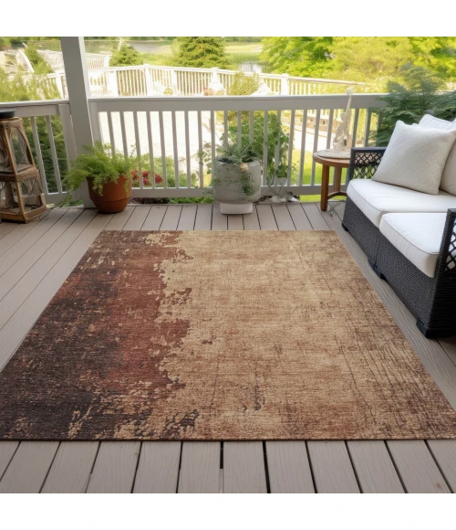 Addison Rugs Chantille Orange ACN1904 5ft. x 7ft.6in. Rect. Rug