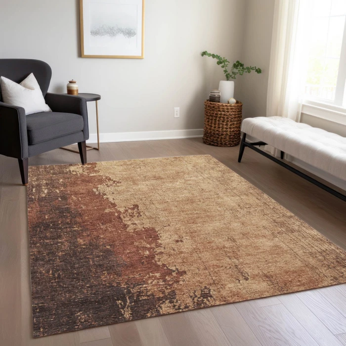 Addison Rugs Chantille Orange ACN1904 8ft. x 10ft. Rect. Rug