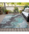 Addison Rugs Chantille Teal ACN1907 5ft. x 7ft.6in. Rect. Rug