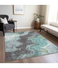 Addison Rugs Chantille Teal ACN1907 5ft. x 7ft.6in. Rect. Rug