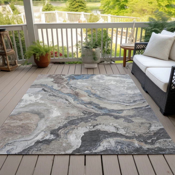Addison Rugs Chantille Brown ACN1908 5ft. x 7ft.6in. Rect. Rug