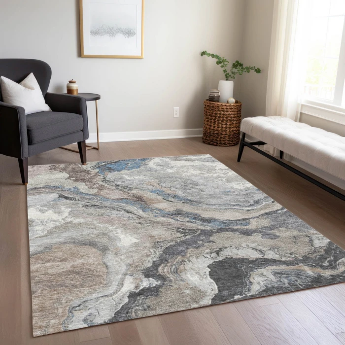 Addison Rugs Chantille Brown ACN1908 5ft. x 7ft.6in. Rect. Rug