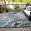 Addison Rugs Chantille Teal ACN1908 8ft. x 10ft. Rect. Rug