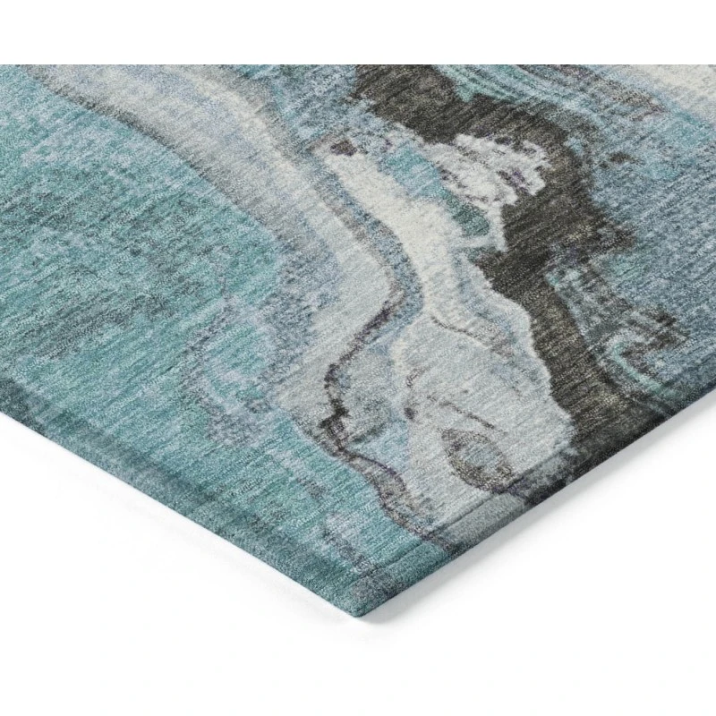 Addison Rugs Chantille Teal ACN1908 8ft. x 10ft. Rect. Rug