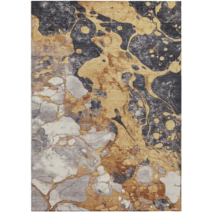 Addison Rugs Chantille Gold ACN1909 9ft. x 12ft. Rect. Rug