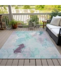 Addison Rugs Chantille Teal ACN1914 9ft. x 12ft. Rect. Rug
