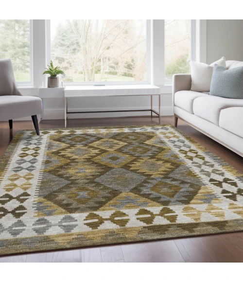 Addison Rugs Chantille Brown ACN1915 5ft. x 7ft.6in. Rect. Rug