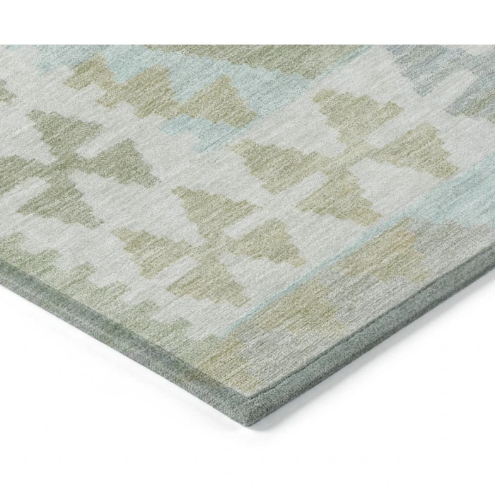 Addison Rugs Chantille Green ACN1915 5ft. x 7ft.6in. Rect. Rug