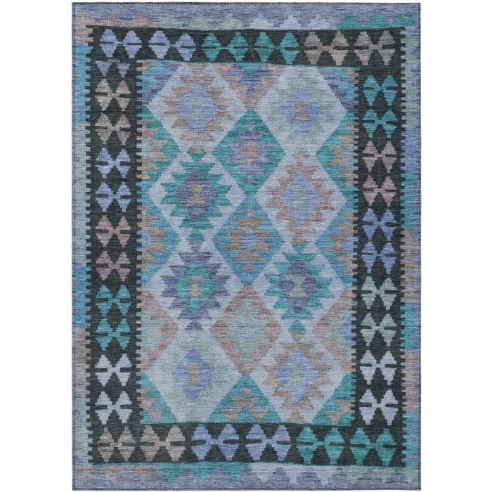 Addison Rugs Chantille Teal ACN1915 9ft. x 12ft. Rect. Rug