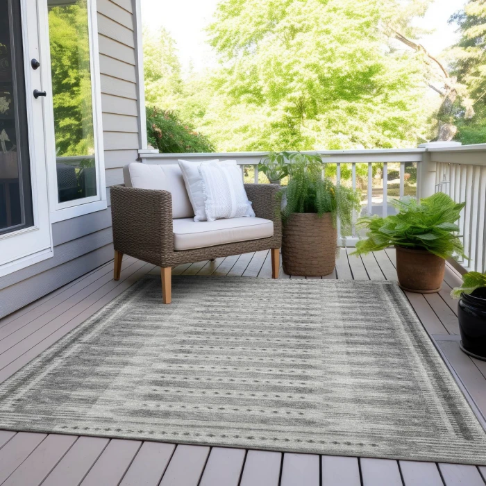 Addison Rugs Chantille Gray ACN1917 9ft. x 12ft. Rect. Rug