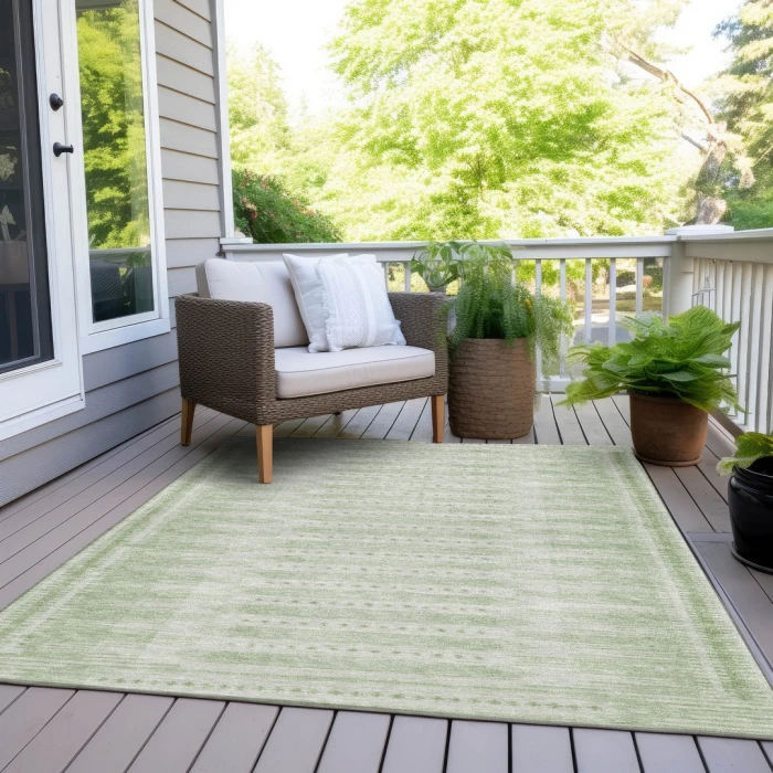 Addison Rugs Chantille Green ACN1917 8ft. x 10ft. Rect. Rug
