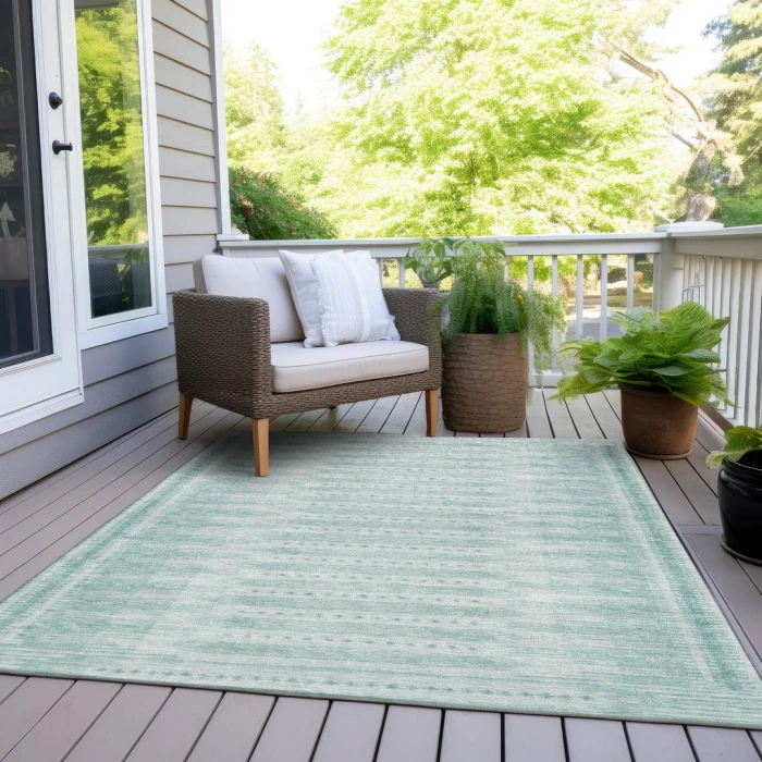 Addison Rugs Chantille Teal ACN1917 5ft. x 7ft.6in. Rect. Rug