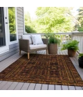 Addison Rugs Chantille Orange ACN1920 9ft. x 12ft. Rect. Rug