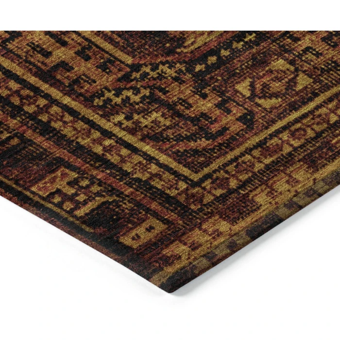 Addison Rugs Chantille Orange ACN1920 9ft. x 12ft. Rect. Rug