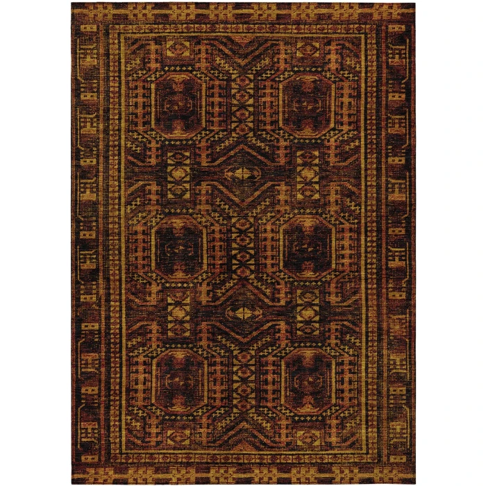 Addison Rugs Chantille Orange ACN1920 9ft. x 12ft. Rect. Rug