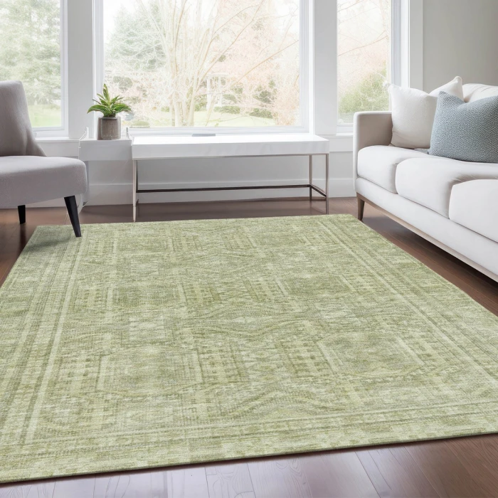 Addison Rugs Chantille Green ACN1920 9ft. x 12ft. Rect. Rug