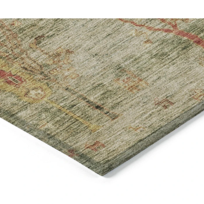 Addison Rugs Chantille Green ACN1922 5ft. x 7ft.6in. Rect. Rug