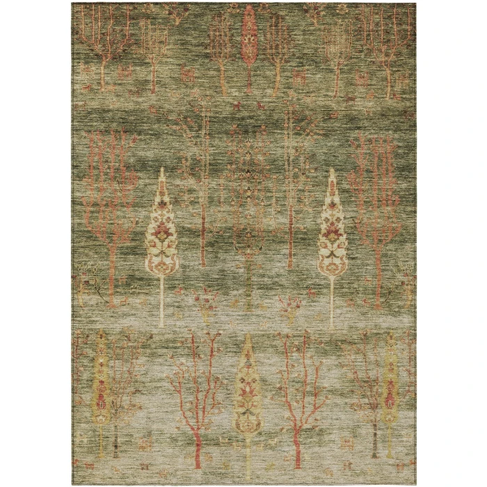 Addison Rugs Chantille Green ACN1922 5ft. x 7ft.6in. Rect. Rug