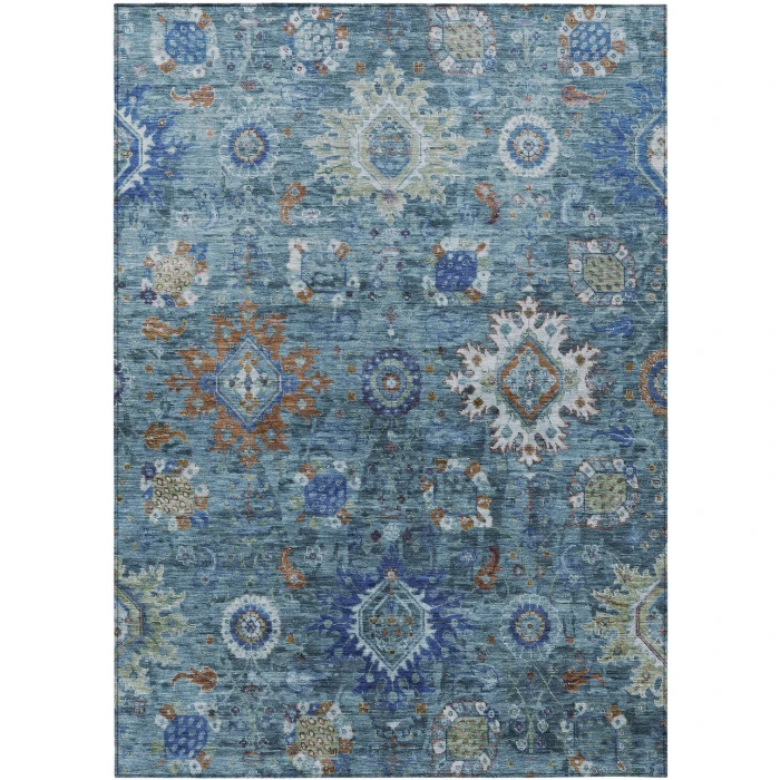 Addison Rugs Chantille Blue ACN1927 5ft. x 7ft.6in. Rect. Rug