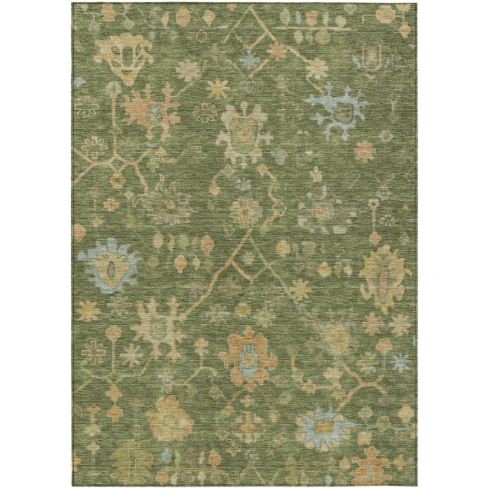 Addison Rugs Chantille Green ACN1930 8ft. x 10ft. Rect. Rug