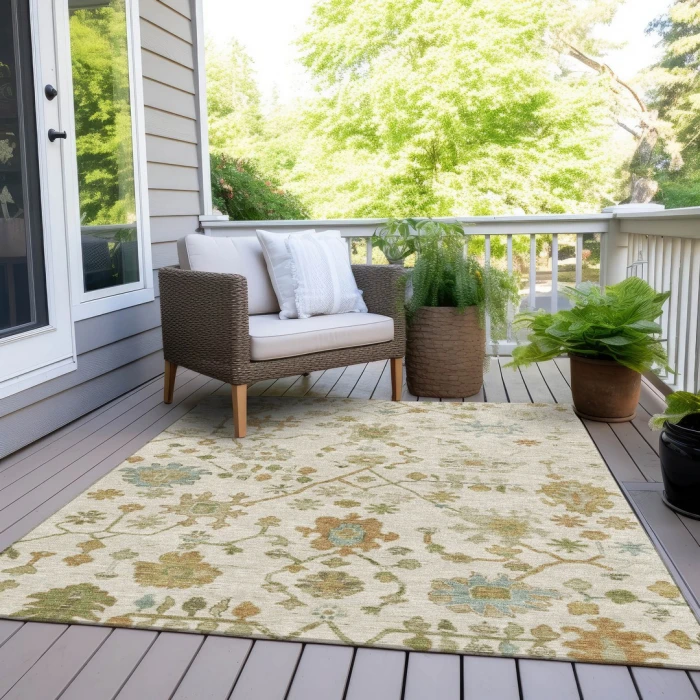 Addison Rugs Chantille Ivory ACN1930 5ft. x 7ft.6in. Rect. Rug