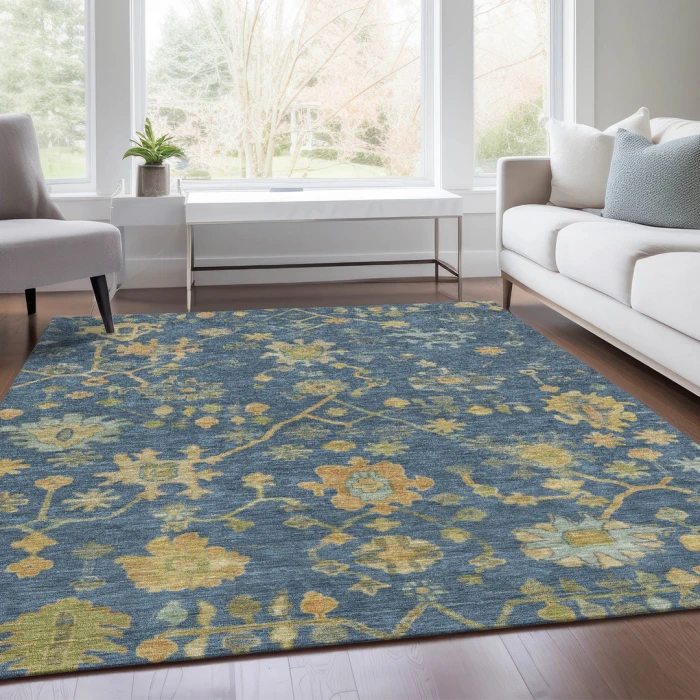 Addison Rugs Chantille Blue ACN1930 9ft. x 12ft. Rect. Rug