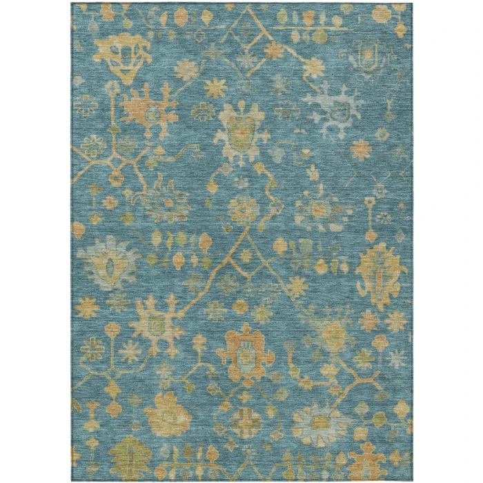 Addison Rugs Chantille Teal ACN1930 8ft. x 10ft. Rect. Rug