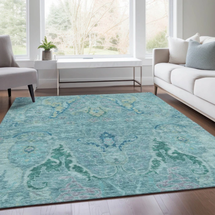 Addison Rugs Chantille Blue ACN1932 9ft. x 12ft. Rect. Rug