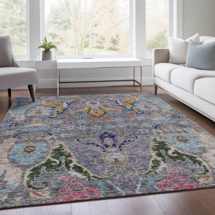 Addison Rugs Chantille Gray ACN1932 5ft. x 7ft.6in. Rect. Rug