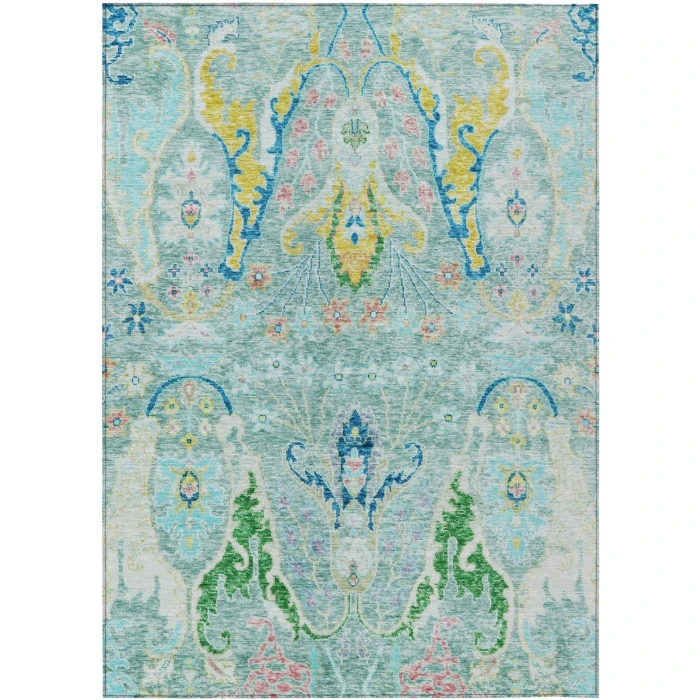 Addison Rugs Chantille Teal ACN1932 5ft. x 7ft.6in. Rect. Rug