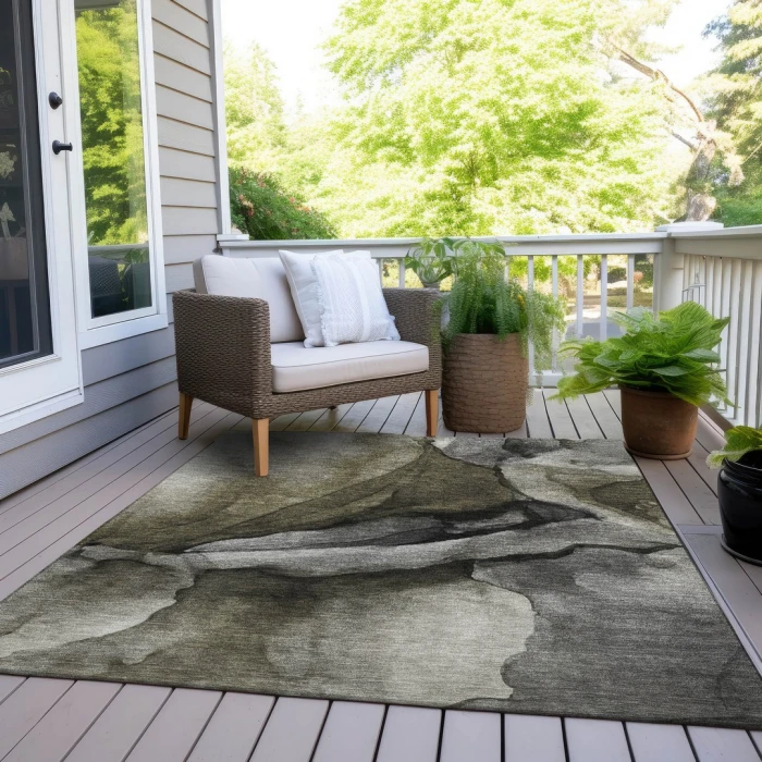 Addison Rugs Chantille Gray ACN1937 8ft. x 10ft. Rect. Rug