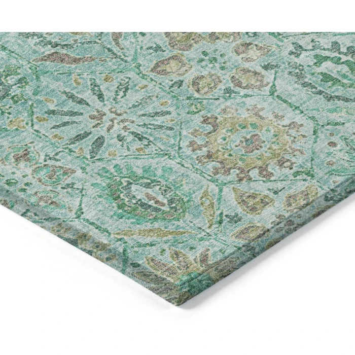 Addison Rugs Chantille Teal ACN1938 8ft. x 10ft. Rect. Rug