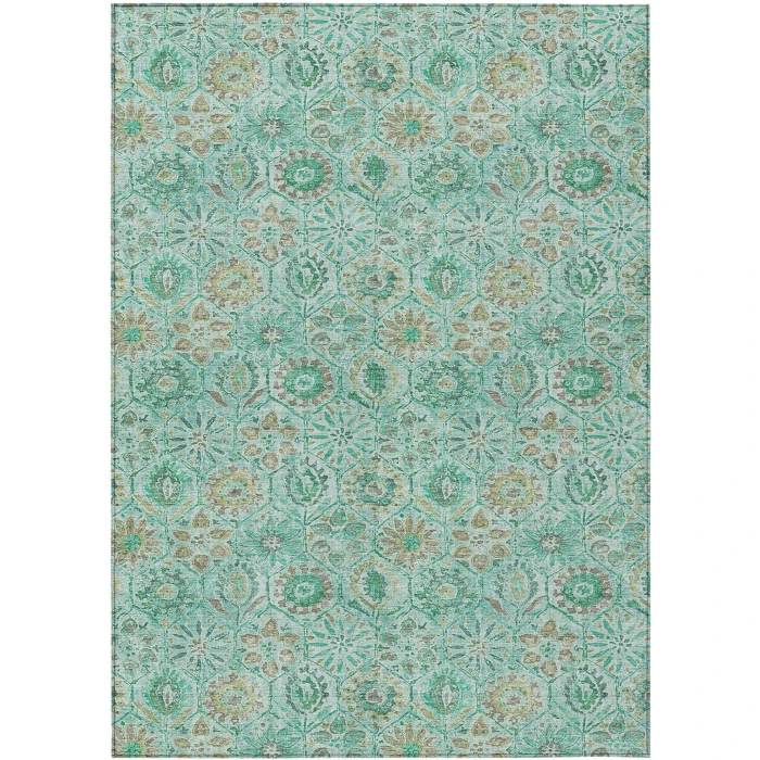 Addison Rugs Chantille Teal ACN1938 8ft. x 10ft. Rect. Rug
