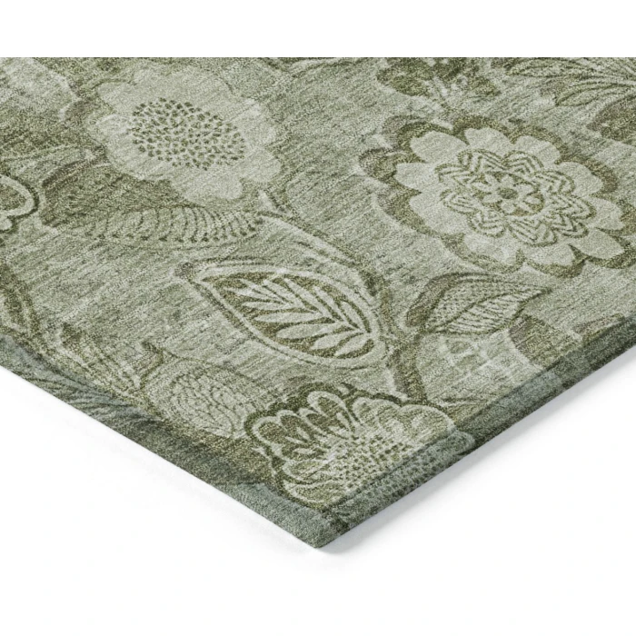 Addison Rugs Chantille Green ACN1939 5ft. x 7ft.6in. Rect. Rug