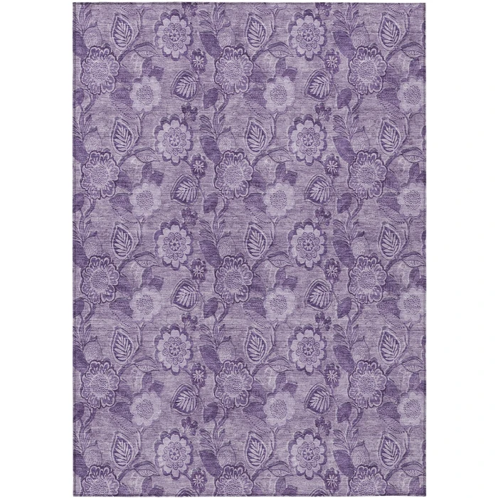 Addison Rugs Chantille Purple ACN1939 5ft. x 7ft.6in. Rect. Rug