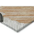 Addison Rugs Chantille Orange ACN1942 5ft. x 7ft.6in. Rect. Rug