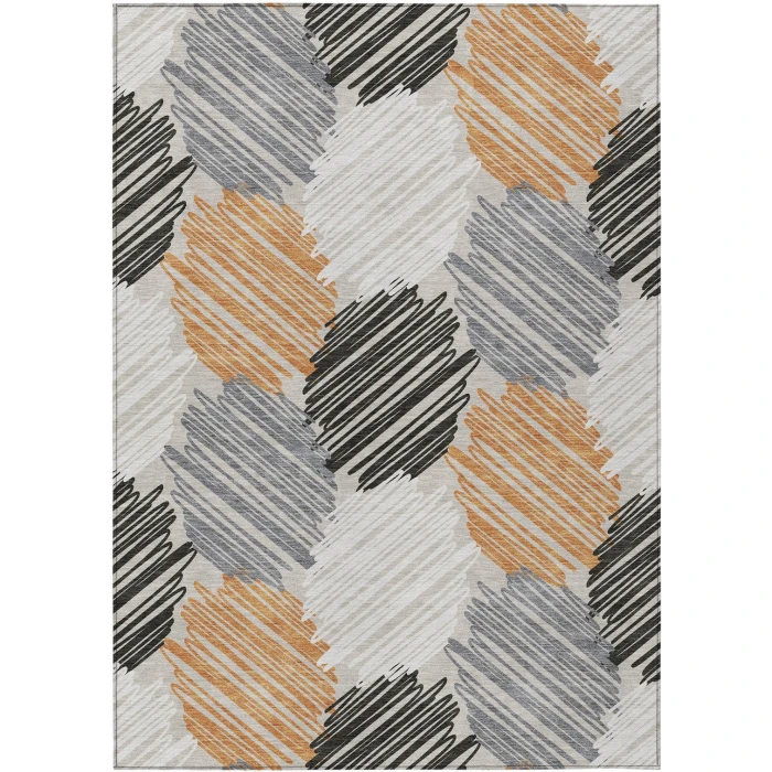 Addison Rugs Chantille Orange ACN1942 5ft. x 7ft.6in. Rect. Rug