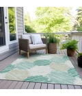 Addison Rugs Chantille Teal ACN1942 5ft. x 7ft.6in. Rect. Rug