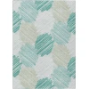 Addison Rugs Chantille Teal ACN1942 5ft. x 7ft.6in. Rect. Rug