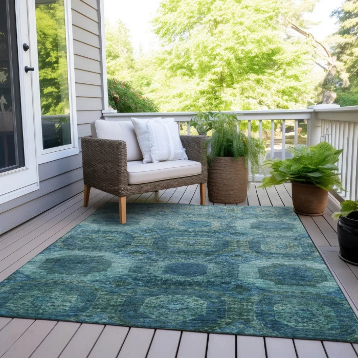 Addison Rugs Chantille Blue ACN1944 5ft. x 7ft.6in. Rect. Rug