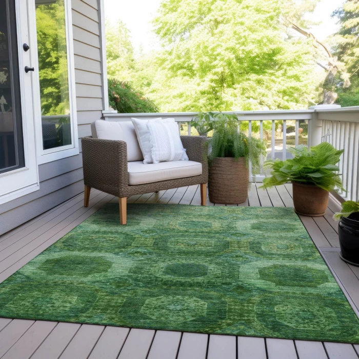 Addison Rugs Chantille Green ACN1944 5ft. x 7ft.6in. Rect. Rug