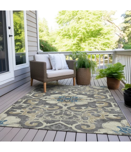 Addison Rugs Chantille Brown ACN1947 9ft. x 12ft. Rect. Rug
