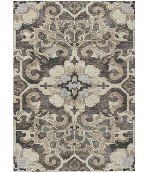 Addison Rugs Chantille Brown ACN1947 9ft. x 12ft. Rect. Rug