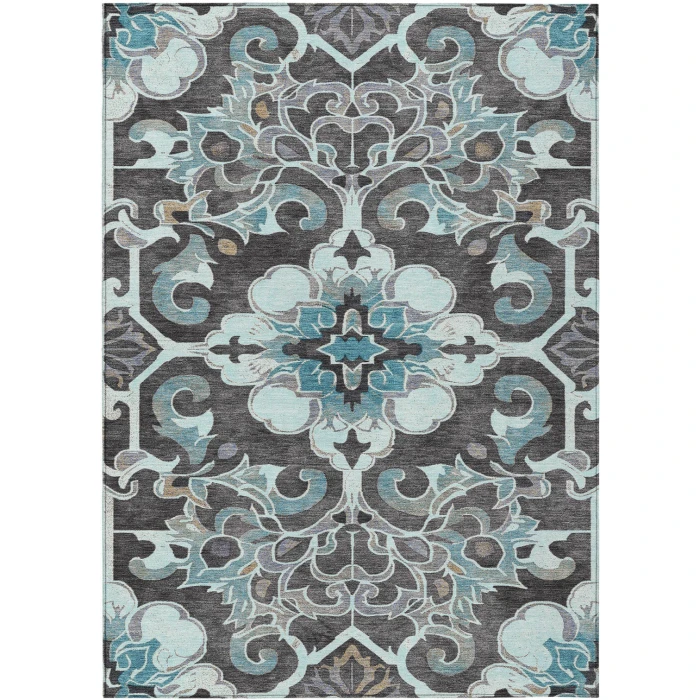 Addison Rugs Chantille Teal ACN1947 5ft. x 7ft.6in. Rect. Rug