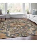 Addison Rugs Chantille Orange ACN1947 9ft. x 12ft. Rect. Rug