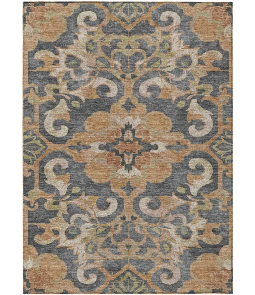 Addison Rugs Chantille Orange ACN1947 9ft. x 12ft. Rect. Rug
