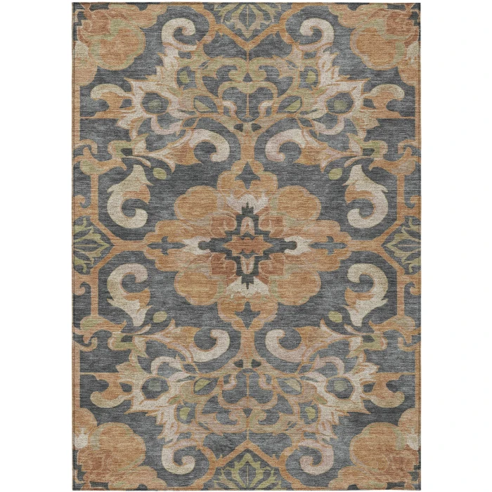 Addison Rugs Chantille Orange ACN1947 5ft. x 7ft.6in. Rect. Rug