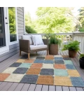 Addison Rugs Chantille Orange ACN1948 9ft. x 12ft. Rect. Rug