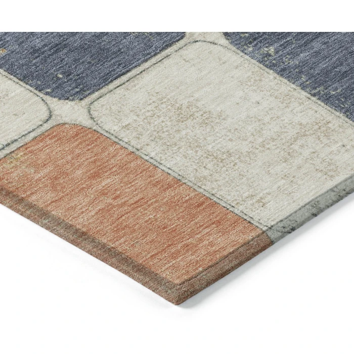Addison Rugs Chantille Orange ACN1948 9ft. x 12ft. Rect. Rug